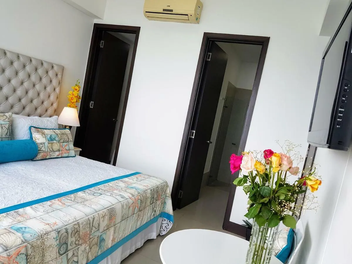 Apartment Encantador Apartamento Frente A La Playa Cartagena