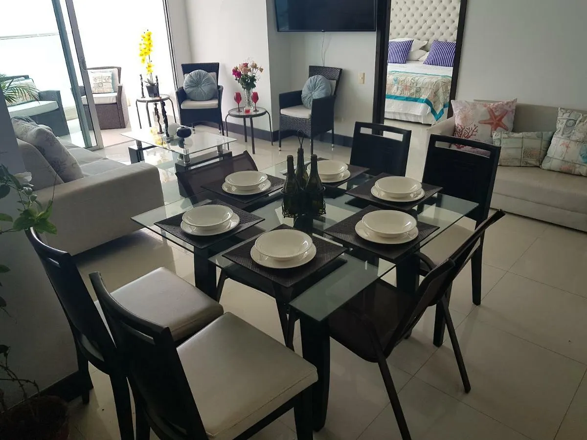 Encantador Apartamento Frente A La Playa Cartagena Appartamento