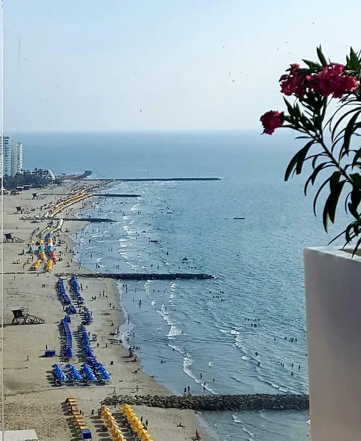 Encantador Apartamento Frente A La Playa Cartagena 0*,  Colombia
