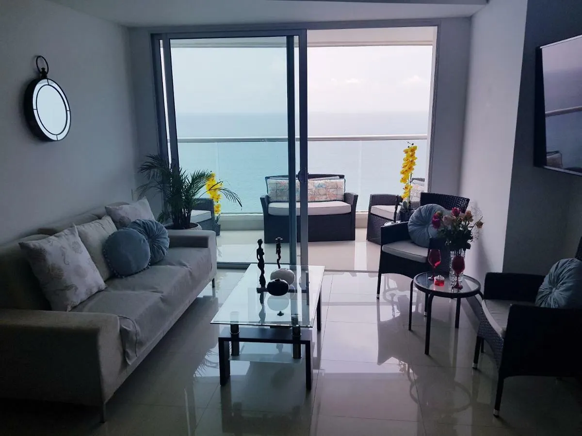 Apartment Encantador Apartamento Frente A La Playa Cartagena