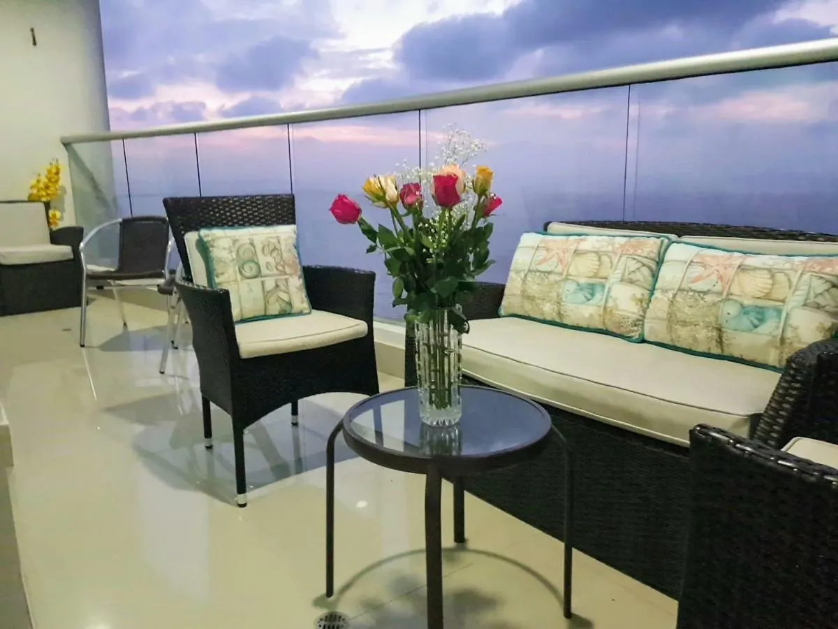 Encantador Apartamento Frente A La Playa Cartagena Colombia